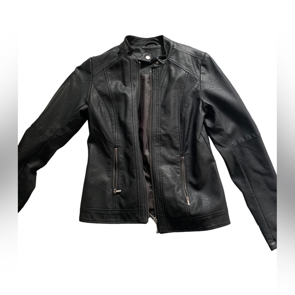 Dynamite Faux Leather Jacket